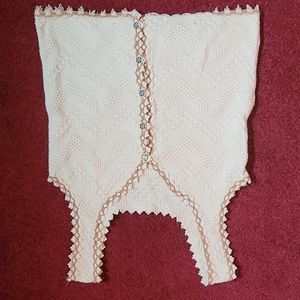 Crocheted tank top